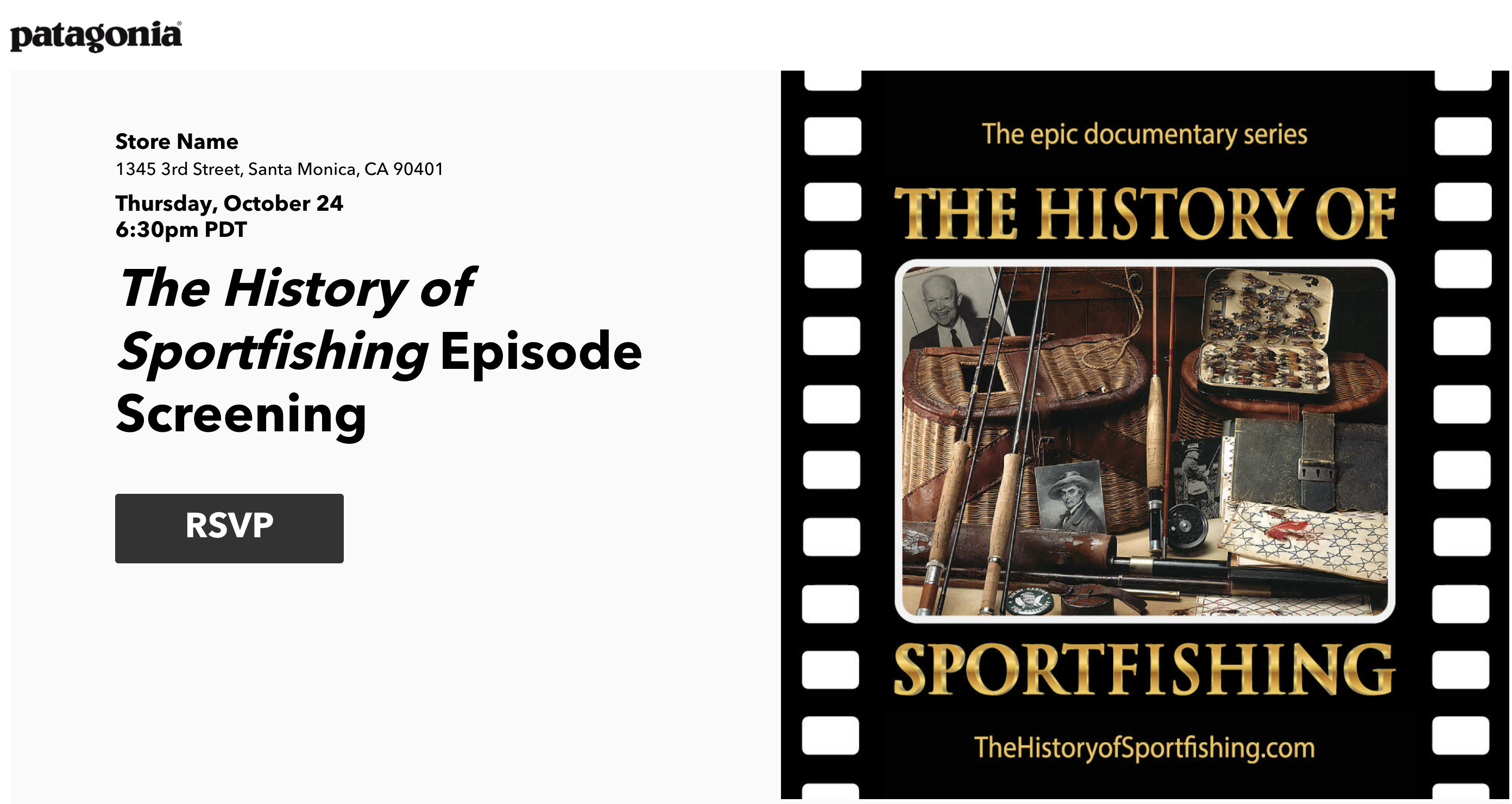 (Patagonia) The History of Sportfishing Episode Screening